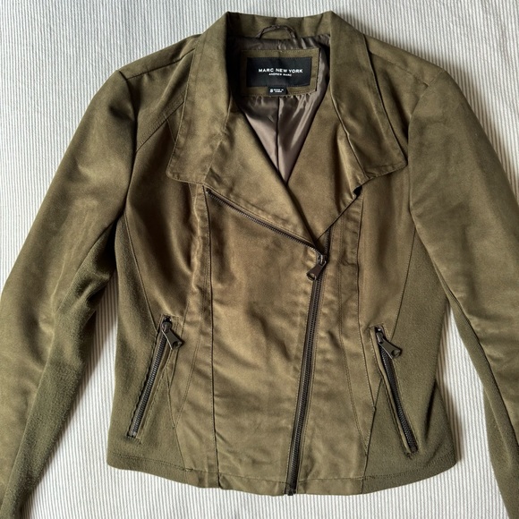 Marc New York Faux Suede Jacket - Picture 6 of 13